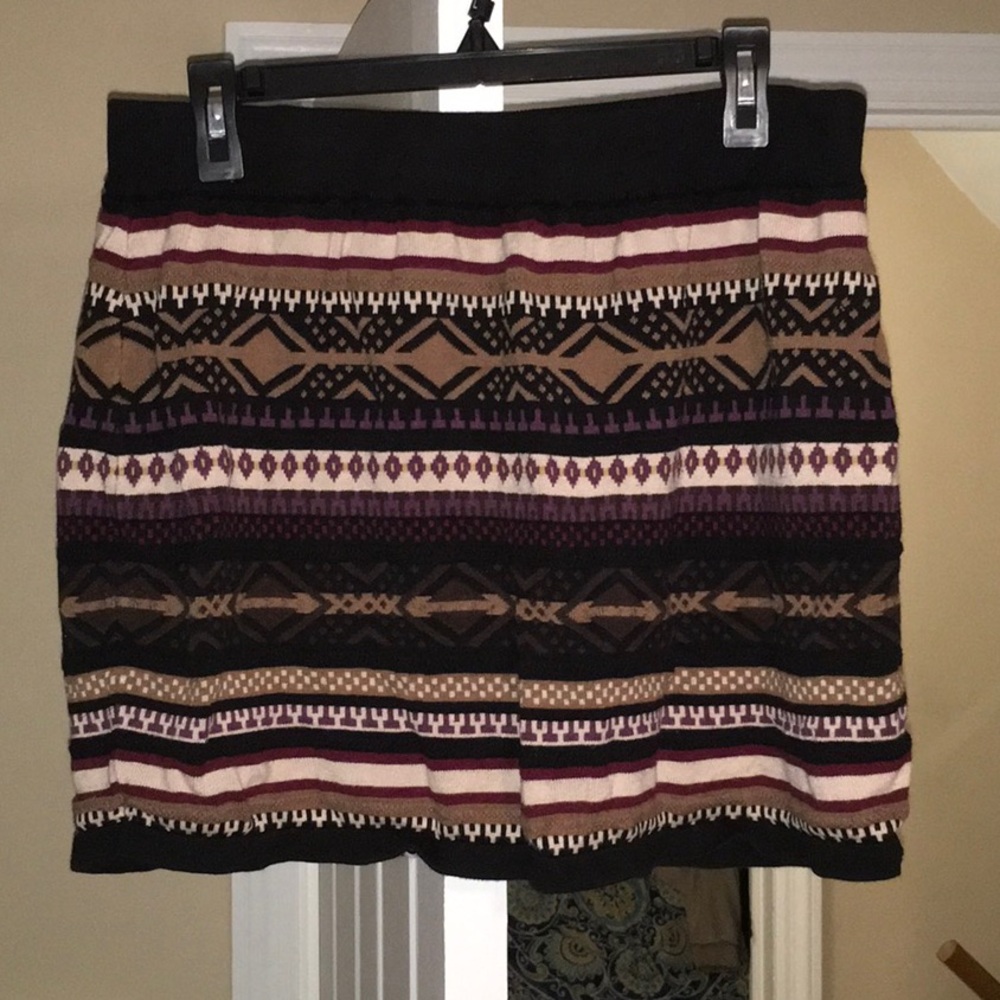 Maurice’s sweater mini skirt
